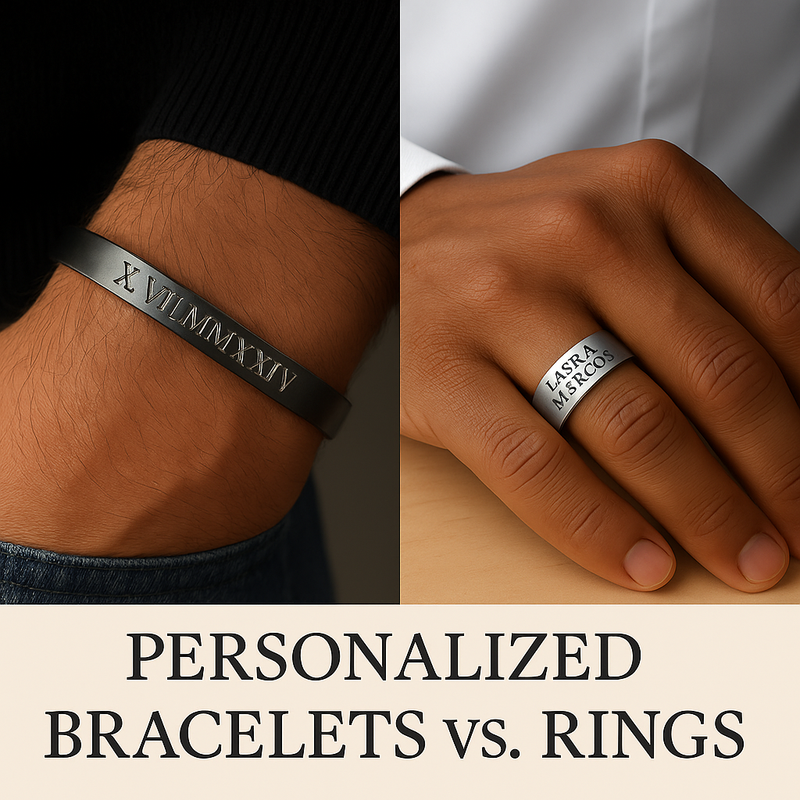 Personalized Bracelets vs. Rings: Which Makes the Better Gift?