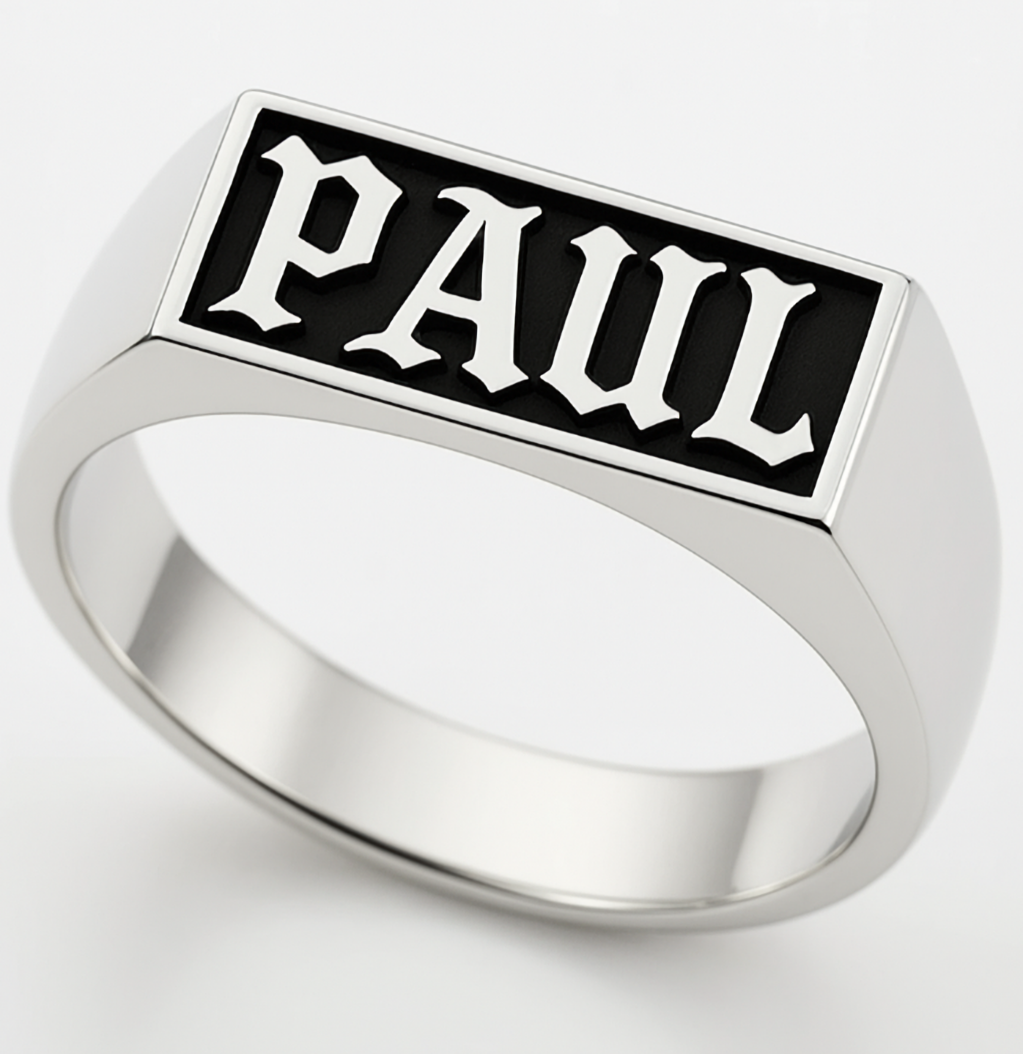 paul name ring for men