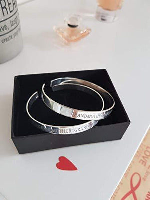 Always in my heart bracelet - Positive Custom Engraved Bracelet