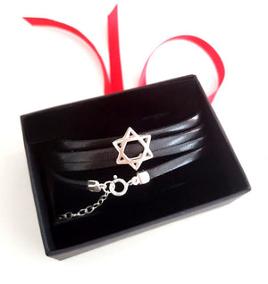 Star of David bracelet - Jewish Star Bracelet