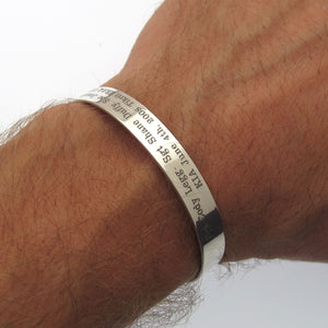 Freedom KIA Custom Cuff Bracelet