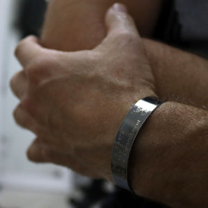 US Navy cuff for men - Veterans Bracelet Military Bracelet