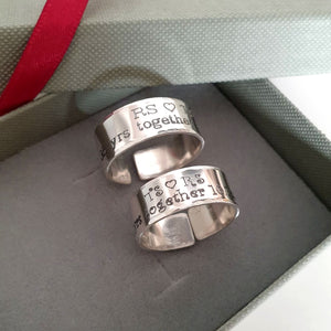 Anniversary Ring for couple - Promise Ring