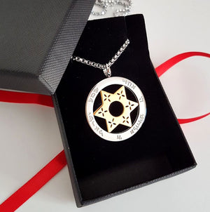 Jewish Star of David Pendant Necklace