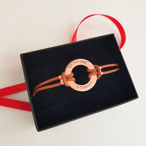 Gift For Husband - Latitude Longitude Bracelet