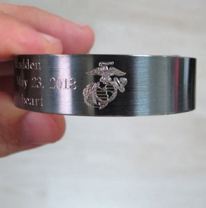 POW Bracelet in Sterling Silver