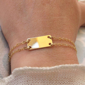 Personalized Gold Filled Name Bracelet