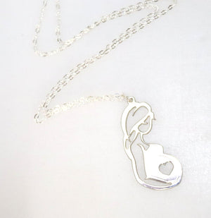 Gift for Expecting Mom - Mother's Necklace