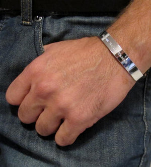 Men's Medical Alert ID Bracelet