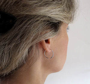 Minimalist Gold Hoop Earrings