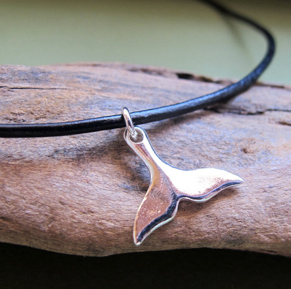 Whail tail necklace