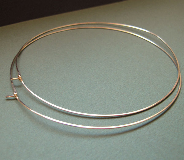 xxl gold hoops four inched