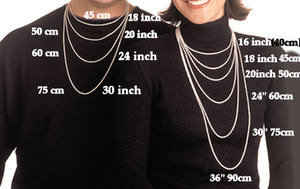 Bar Pendant Necklace in Sterling Silver - Custom Pendant