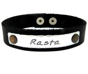 Engraved Message Wristband - Gift for Him