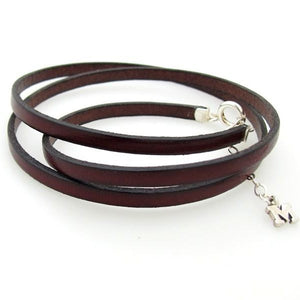 Boho Wrap Bracelet with Custom Initial