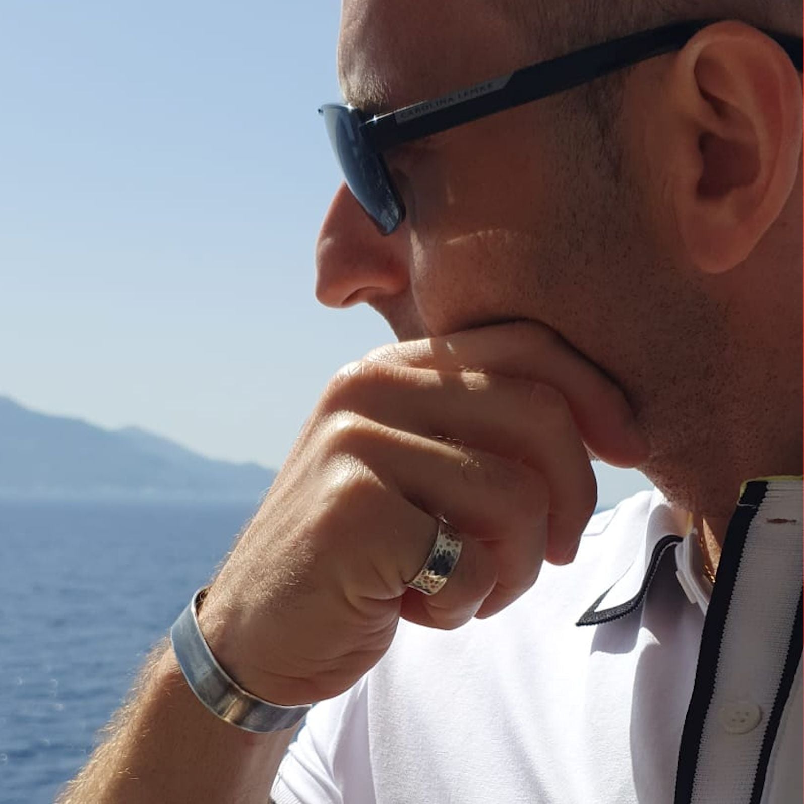 Personalized mens jewelry y Nadin Art Design