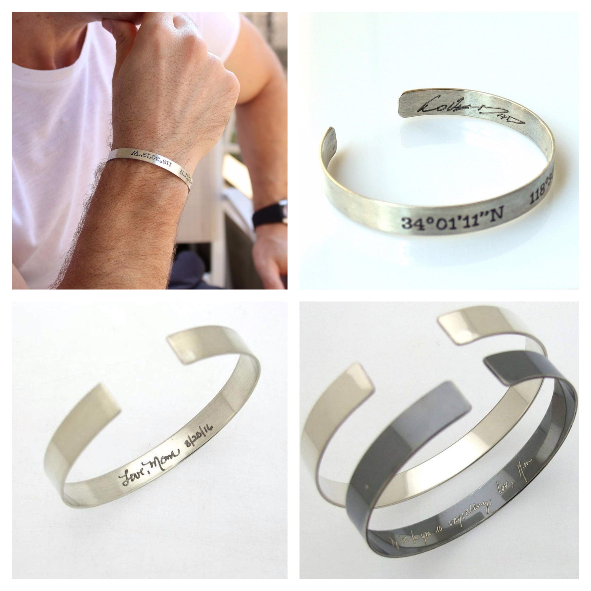 Custom male bracelets on sale