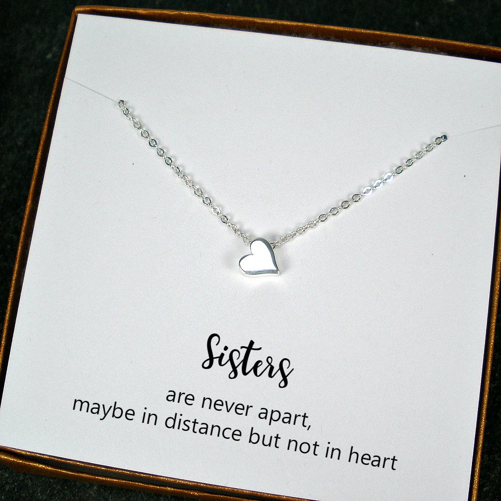 Sister Birthday Gift for Sister gift Ideas Sister Necklace, unique bir –  BeWishedGifts