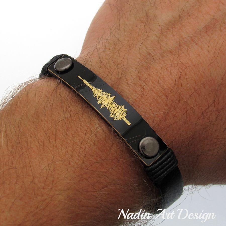 Men's Leather Bracelets - Designer Leather Bracelets for Men