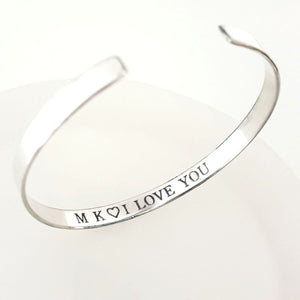 One-of-a-kind personalized jewelry. Engraving ideas for You and Your loved ones