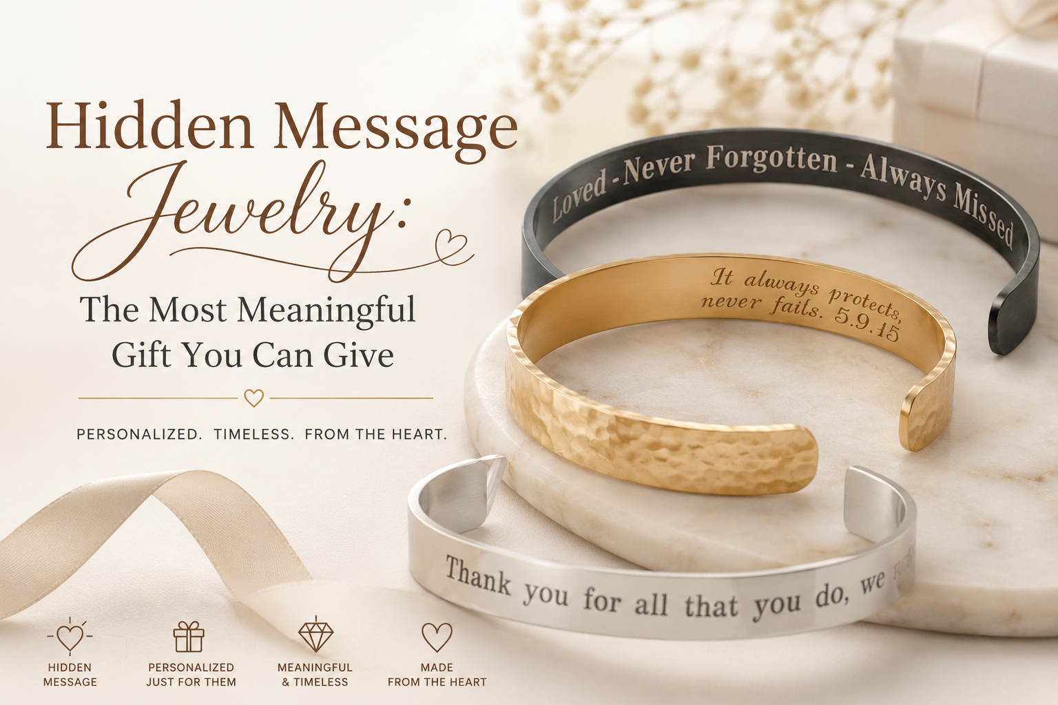 Hidden Message Jewelry: The Most Meaningful Gift You Can Give