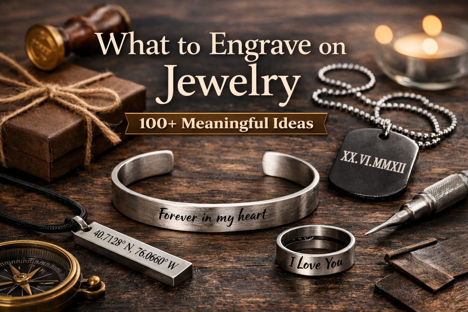 What to Engrave on Jewelry: 100+ Meaningful Ideas (2026 Guide)