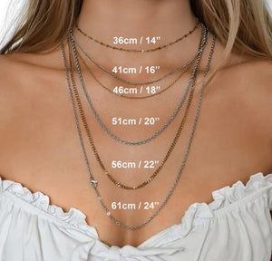 CZ Sterling Silver Choker Necklace