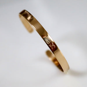 custom Monogram bangle bracelet