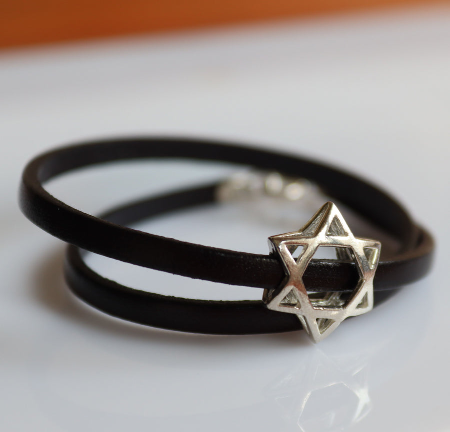 star of David bracelet for boy