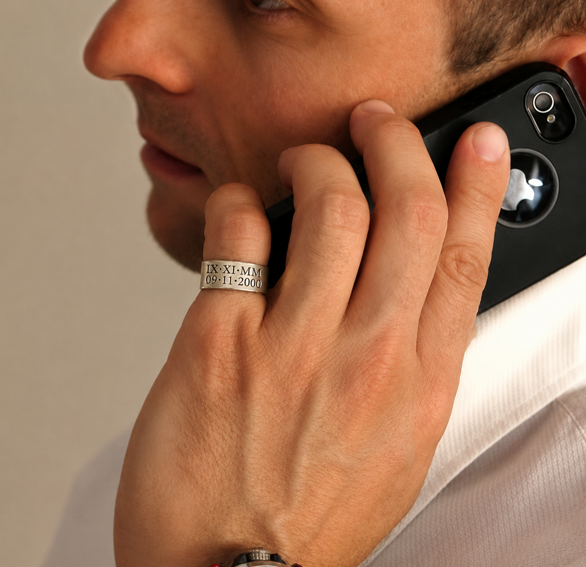 Personalized Pinky Band Ring