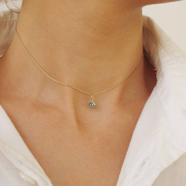 Evil Eye Choker Necklace