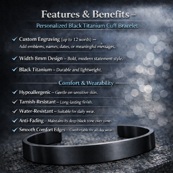 Memorial bracelet - Remembrance Cuff - Personalized SSgt Jewelry