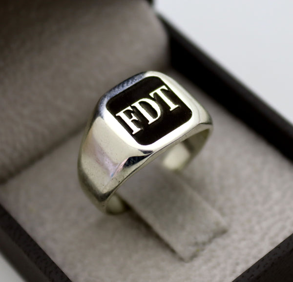 sold Sterling silver signet