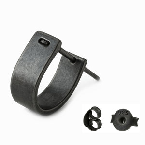 Mens Wide Hoop Earring