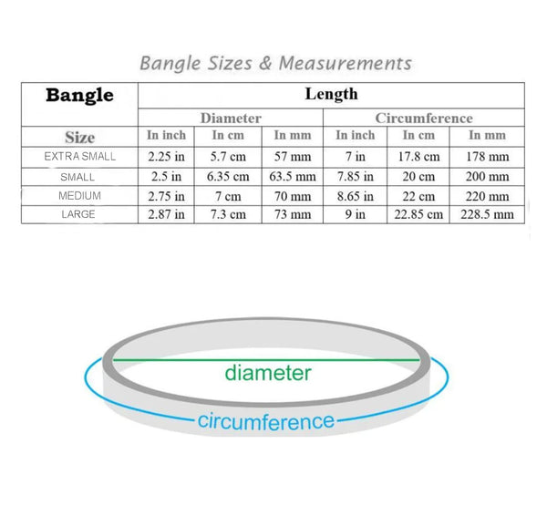 Thin Bangle Bracelet with Custom Initials Charms in Gold or Silver