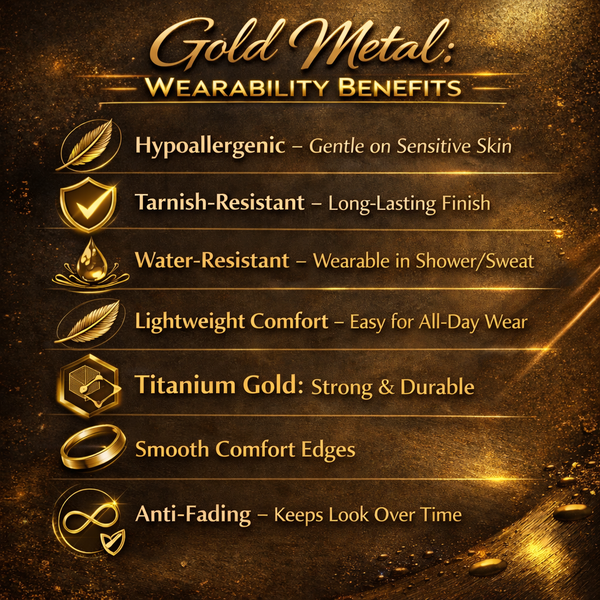 Arabic Script Gold Wide Cuff Bracelet - Personalized Jewelry for him