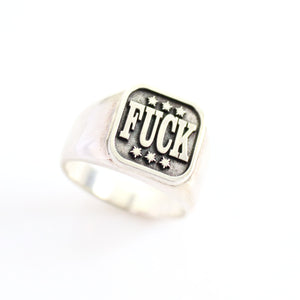 Custom Silver Rings Designs Men Custom Sterling Silver Signet Ring – Personalized Mens Monogrammed Rin ...