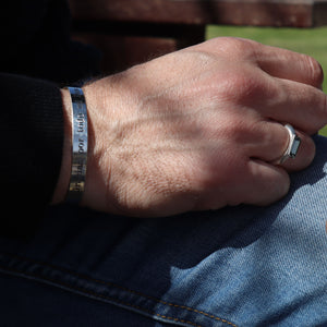 mens rings , bracelets in Sterling Silver