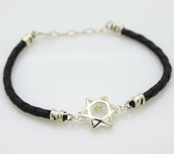 Jewish Star Bracelet for men - Jewish jewelry