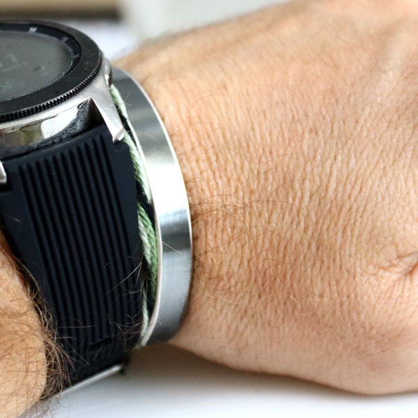 Stylish mens cuff bracelets