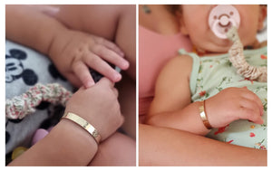 Personalized cuff bracelet for Infants  