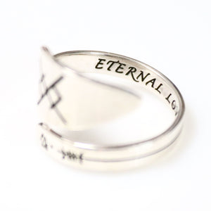 eternal Love Rune symbol Ring