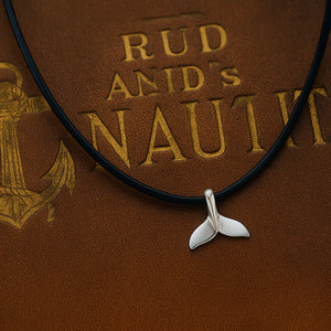 silver Whale nautical pendant