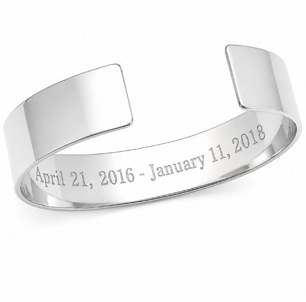Angel Wing Bracelet for Mom - Personalized Jewelry