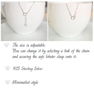 Birthstone Charm Name Necklace