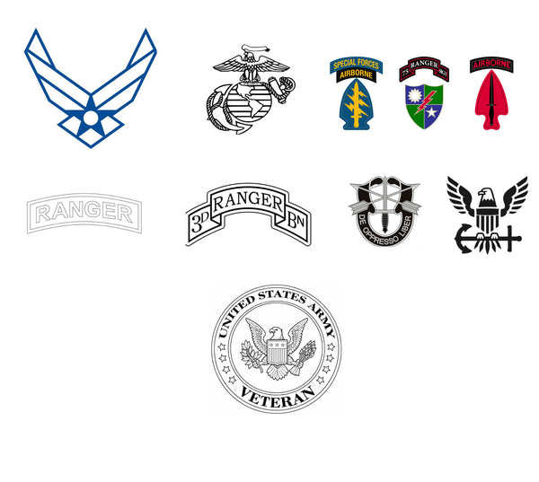 Gold USA Flag Military Memorial Bracelet - Veterans Memorial Gift