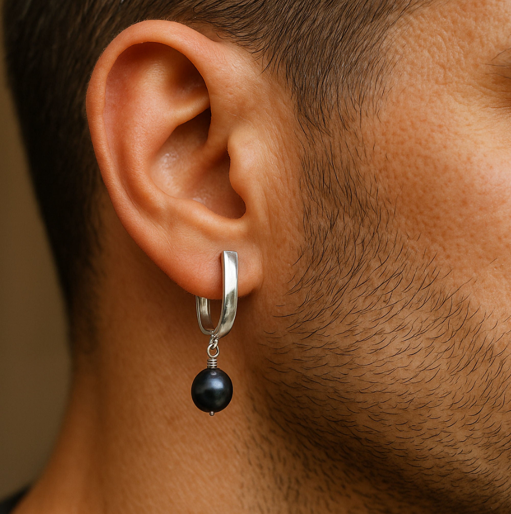 sterling silver single earring