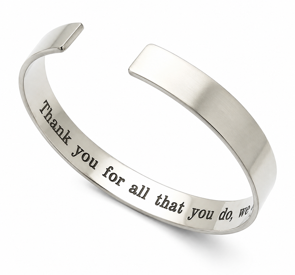Heart Beat cuff bracelet for Men