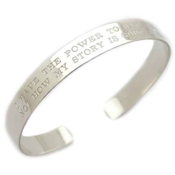 Memorial bracelet - Remembrance Cuff - Personalized SSgt Jewelry