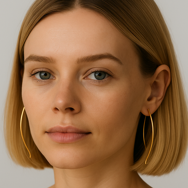 14k Gold Filled Jewelry - Leaf Earrings